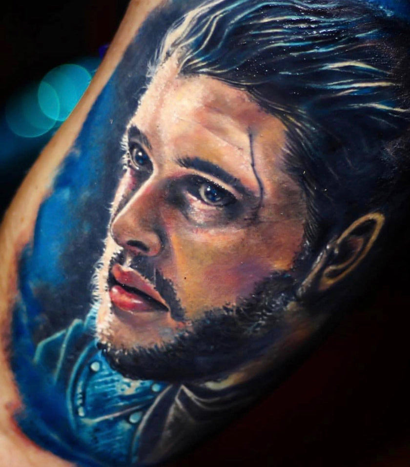 Alejandro Salas - Game of Thrones Jon Snow Tattoo