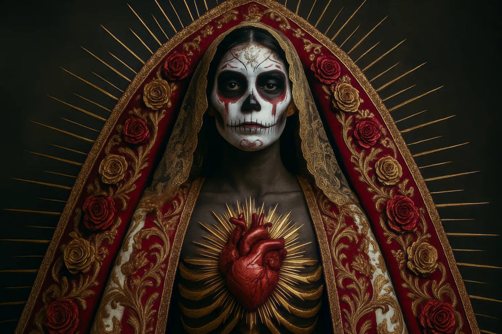 Santa Muerte Tattoo Its Meaning in Mexican Culture Hush Anesthetic