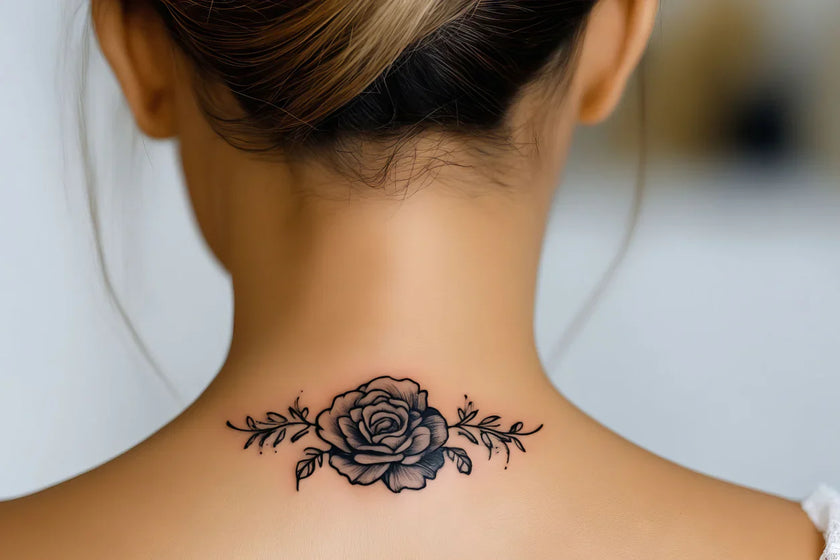 8 Small Flower Tattoo Placement Ideas image