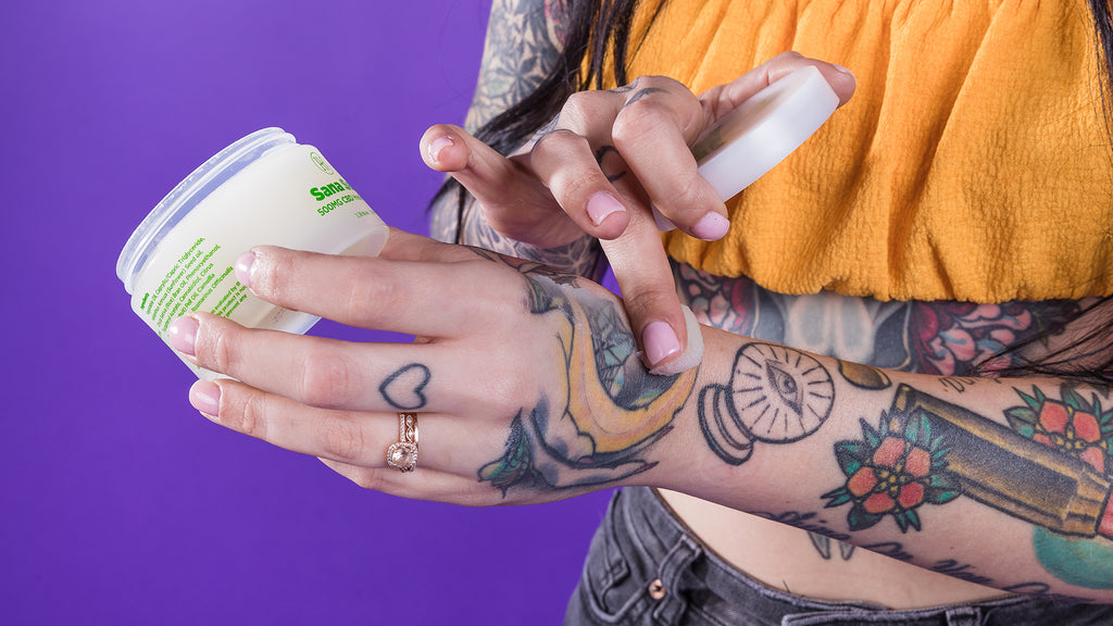 CBD Tattoo Healing